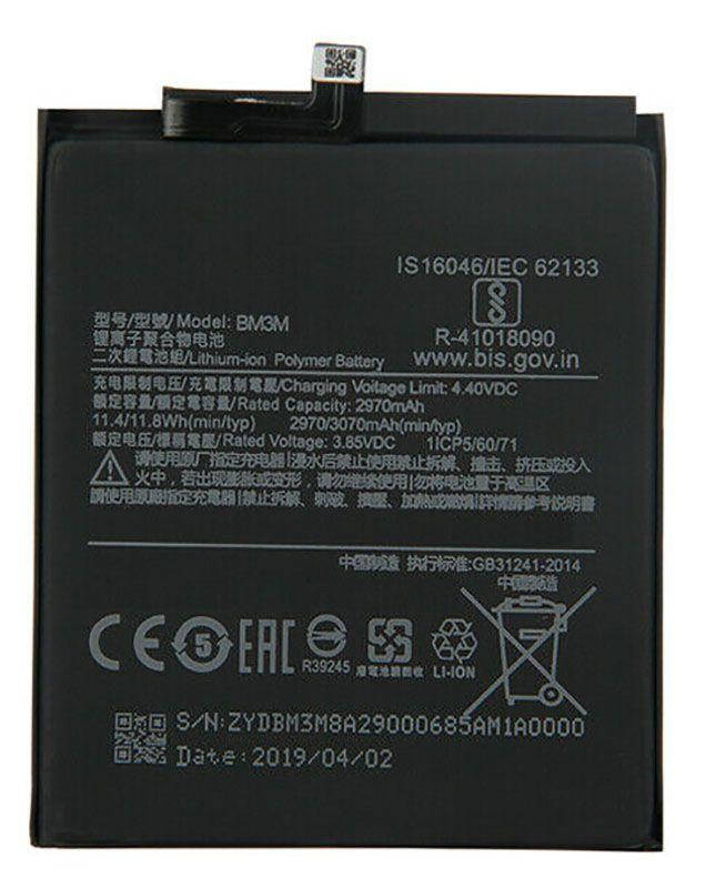 

Аккумулятор Xiaomi Mi9 SE / BM3M (3070 mAh) 12 мес. гарантии