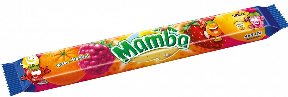 

Жевательные конфеты ассорти Mamba Storck Германия