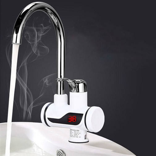 

Проточный водонагреватель воды с LCD экраном