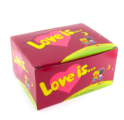 

Блок жвачек Love is Вишня и Лимон 100 шт