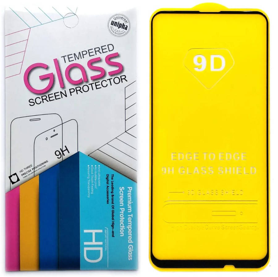 

Защитное стекло 9D для Huawei P Smart Z (Черный)