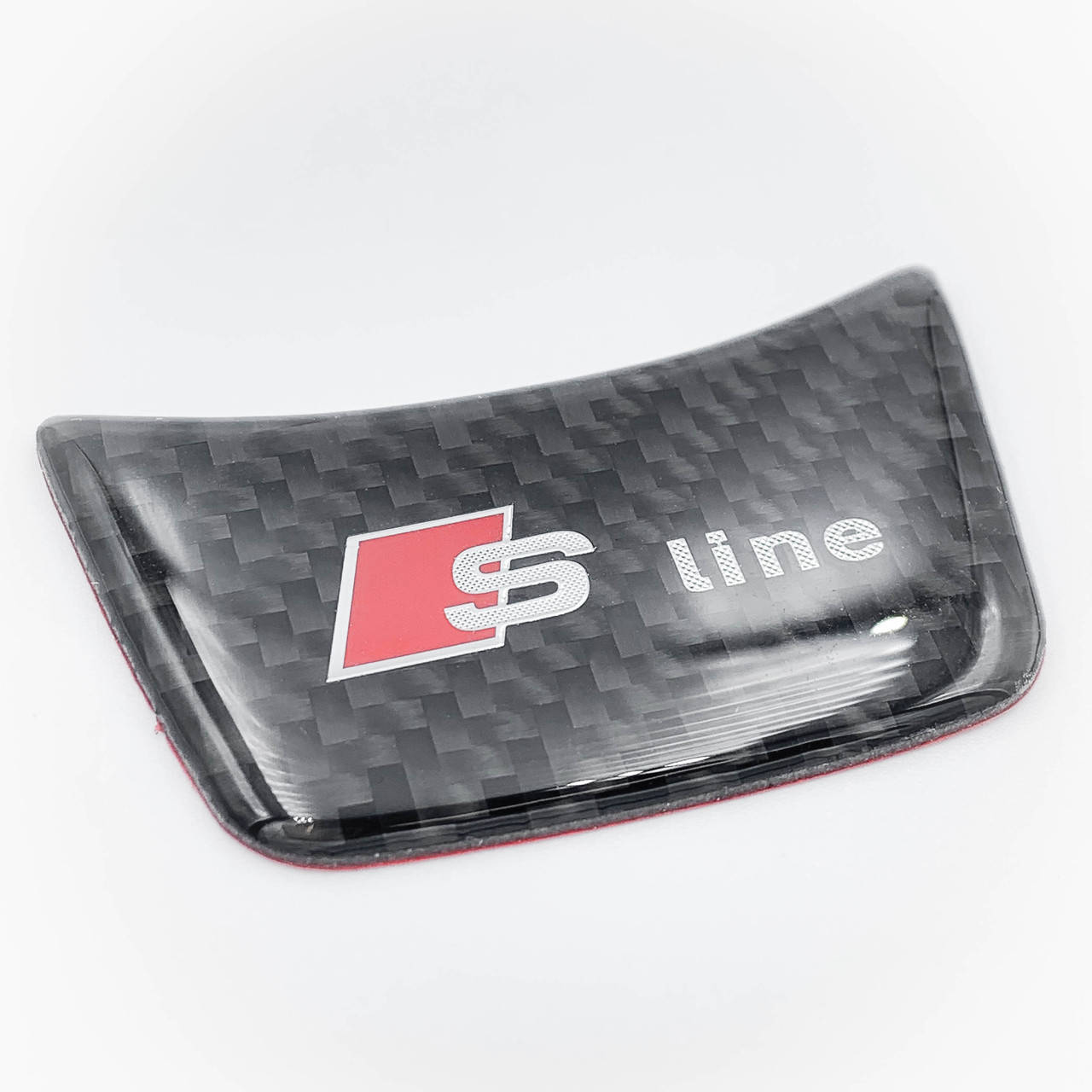 

Наклейка в руль AUDI S-line (Ауди) S-Line карбон A3 A4 A5 A6 A7 эмблема
