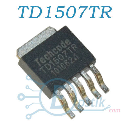 

TD1507TR, DC-DC понижающий преобразователь, 2.5А, 150кГц, TO252-5