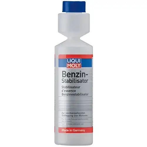 

Присадка-стабилизатор для бензина LIQUI MOLY - Benzin-Stabilisator 0.25л.