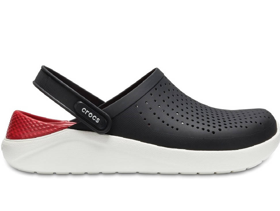 

Кроксы сабо Мужские LiteRide Clog Black/White M11 45-46 28 см Черный с Белым