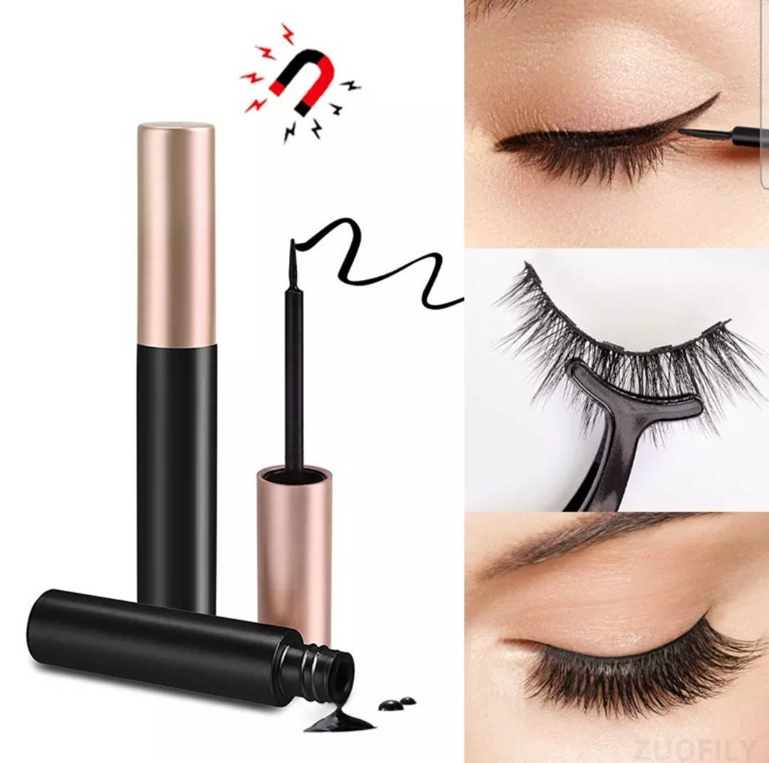 

Магнитная подводка Magnetic Eyeliner для крепления ресниц на магнитах чёрная, Черный
