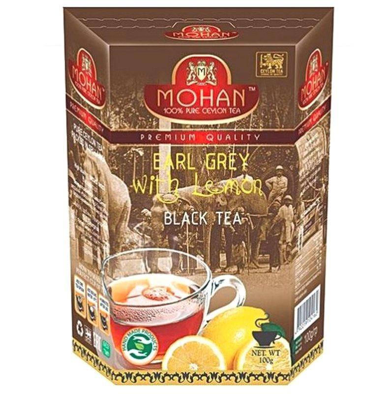 

Черный чай с бергамотом и лимоном Mohan 100 гр