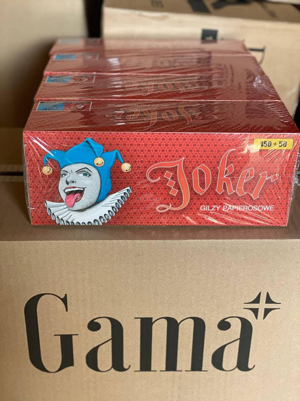 

Гильзы для набивки сигарет Gama Joker 10 000 шт