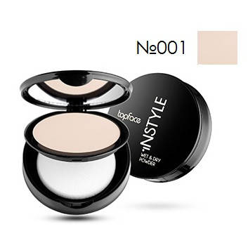 

Пудра компактная TopFace Wet & Dry Instyle PT-261