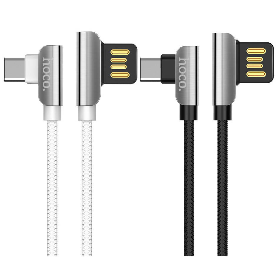 

Дата кабель Hoco U42 Exquisite Steel Type-C cable (1.2m)