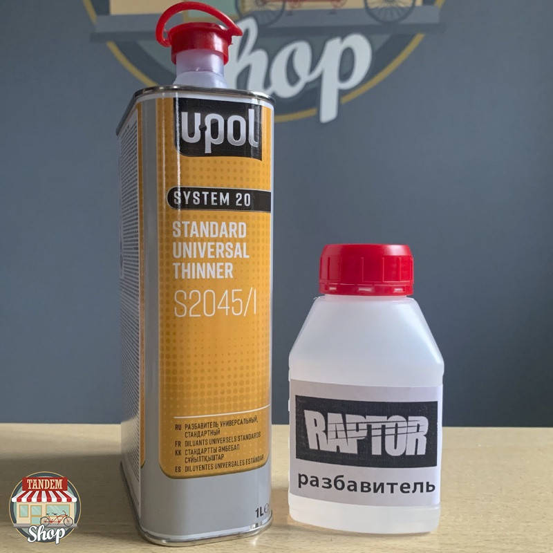 

Разбавитель для U-POL RAPTOR™ (U-POL S2045), 100 мл (на розлив), Прозрачный