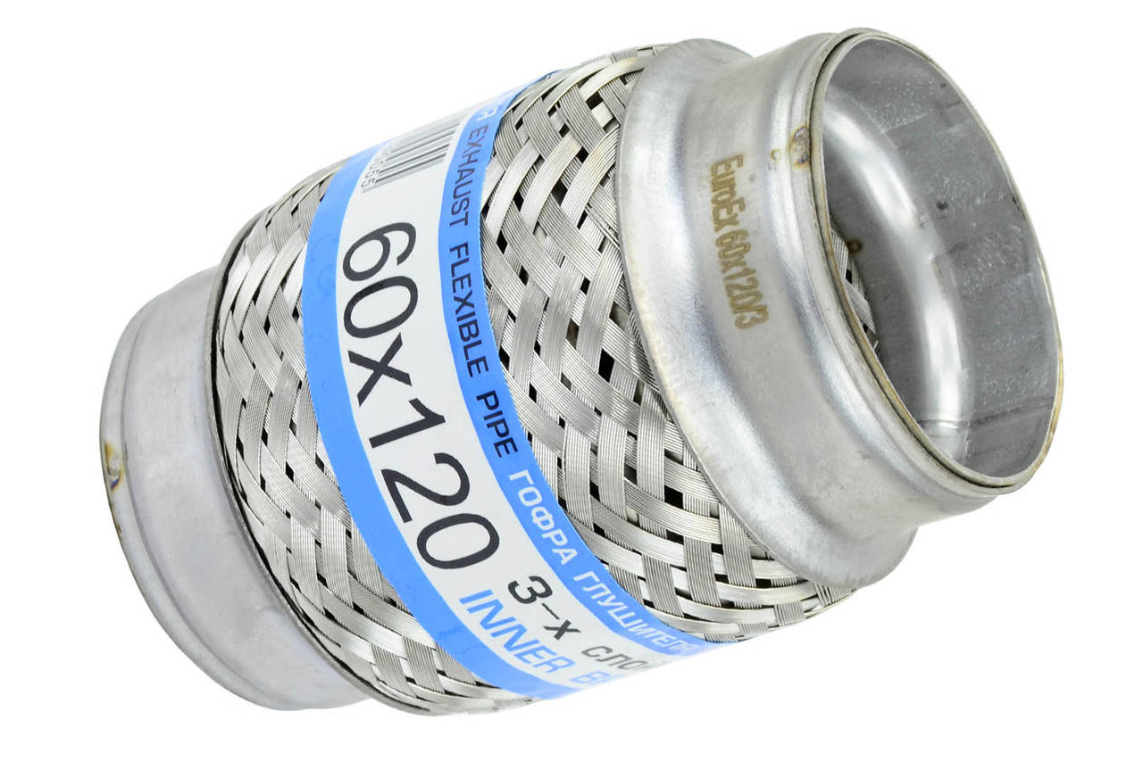

Гофра глушителя 60x120 (3-х слойная) EuroEx
