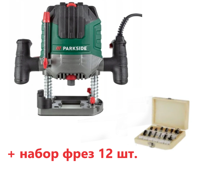 

Фрезер PARKCIDE PLF13002 + набор фрез 12 шт