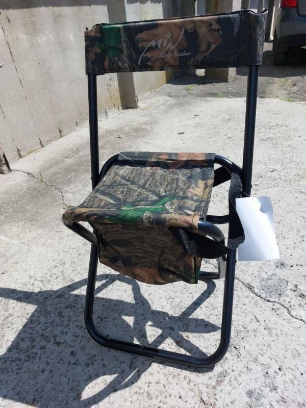 

Стул складной сумкой снизу туристический рыболовный со спинкой Mirmir Bag