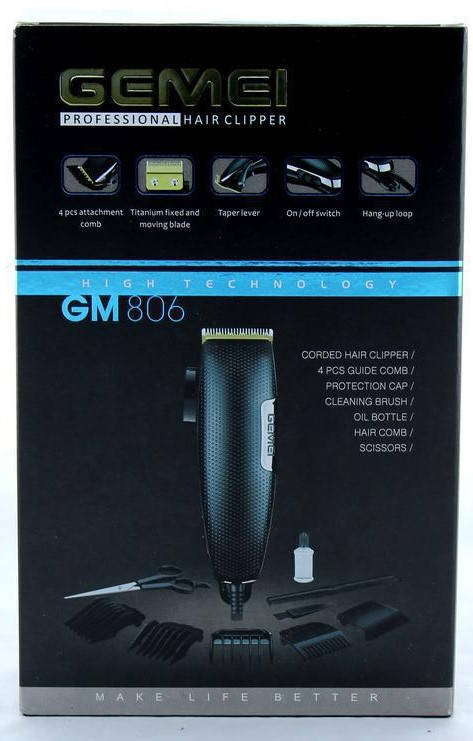

Машинка для стрижки волос Gemei GM 806