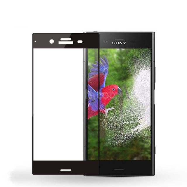 

3D Стекло Sony Xperia XZ1 с рамкой 2713 МирАкс, Золотистый