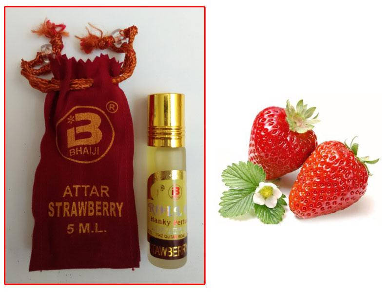 

Индийские масляные духи в мешочке Клубника Strawberry Bhaiji Attar 5 мл