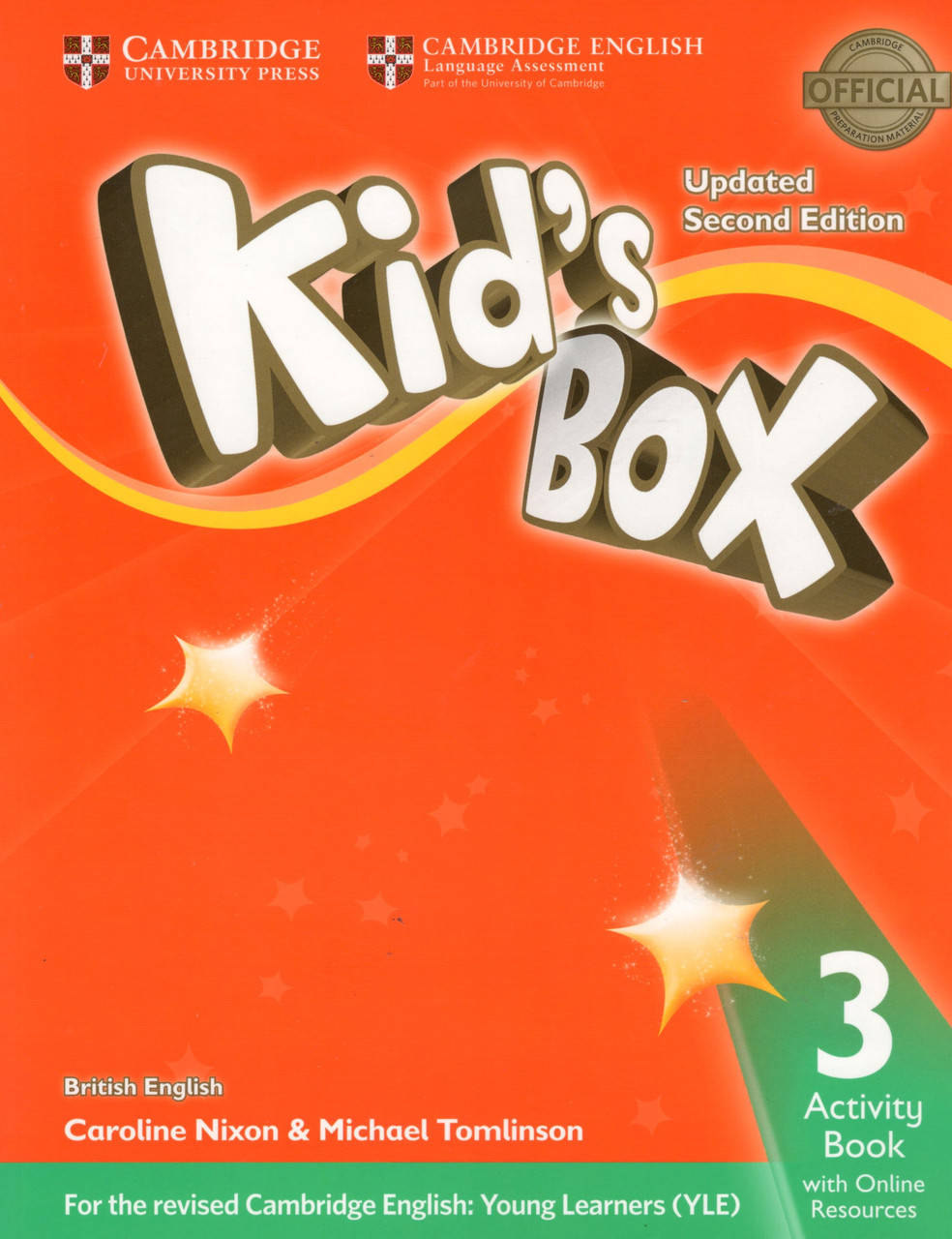 

Рабочая тетрадь Kid's Box Updated 2nd Edition 3 Activity book + Online Resources