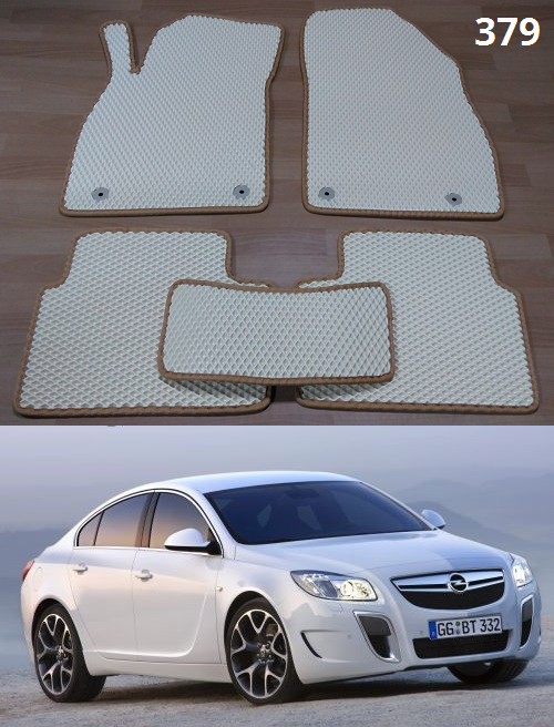 

Коврики ЕВА в салон Opel Insignia '09-17, Черный