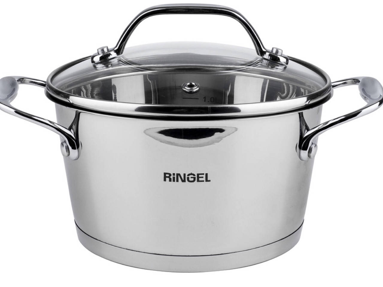 

Кастрюля из стали RINGEL Potsdam 4.7 л, 24 см крышка RG-2010-24