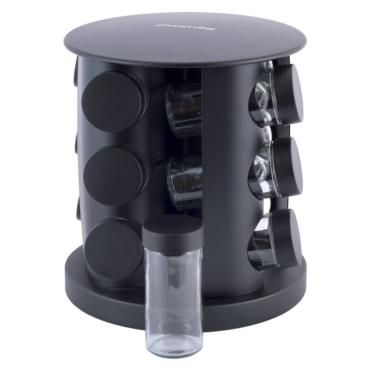 

Набор для специй Kamille KM-7038 12 шт, Черный