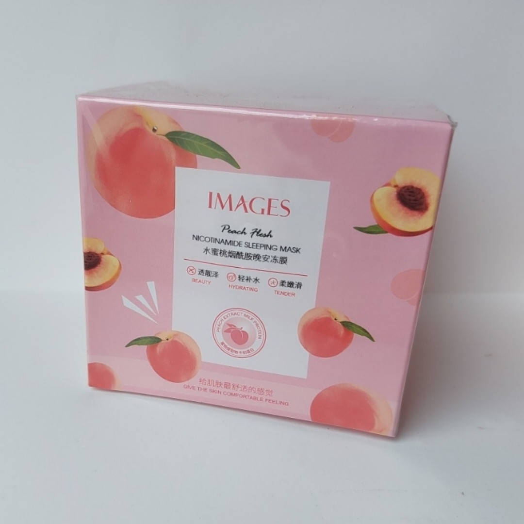

Ночная маска для лица Bioaqua Peach с экстрактом персика и никотинамида 110 ml