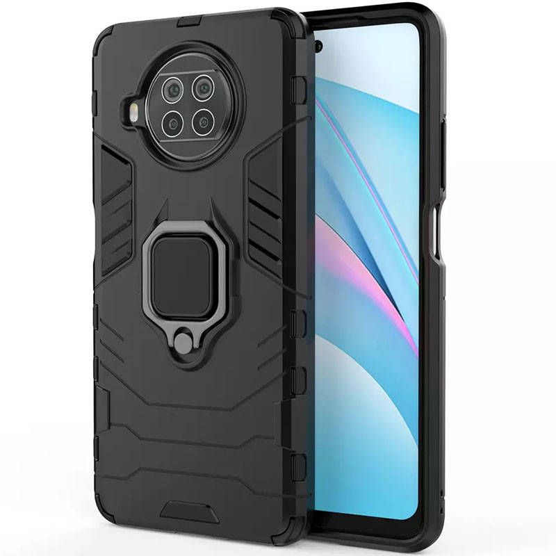 

Ударопрочный чехол Transformer Ring for Magnet для Xiaomi Mi 10T Lite / Redmi Note 9 Pro 5G TPU+PC,