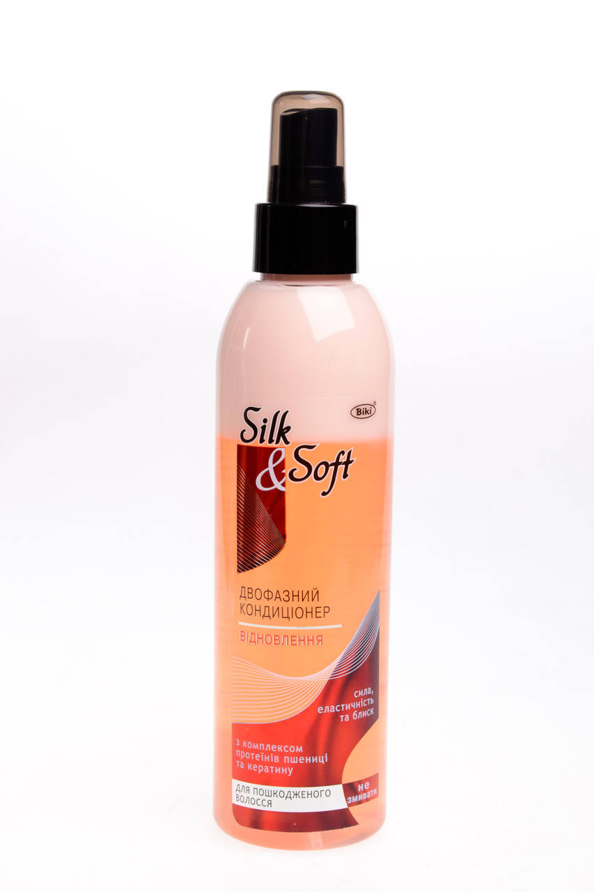 

Двухфазный кондиционер Восстановление Silk & Soft 200мл