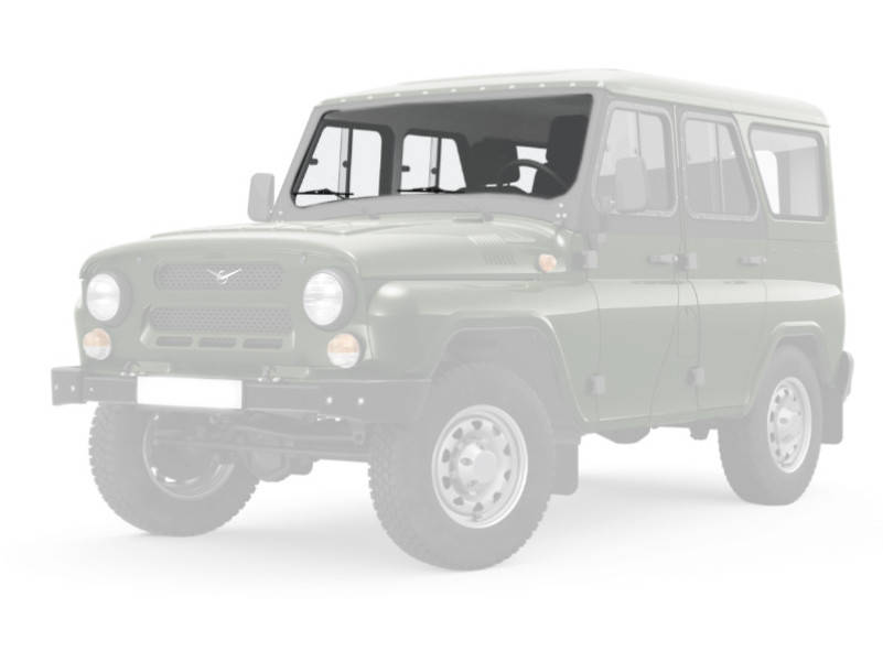 

Лобовое стекло УАЗ 3151 (Хантер) Hunter Цельне (1972-2003), Голубой