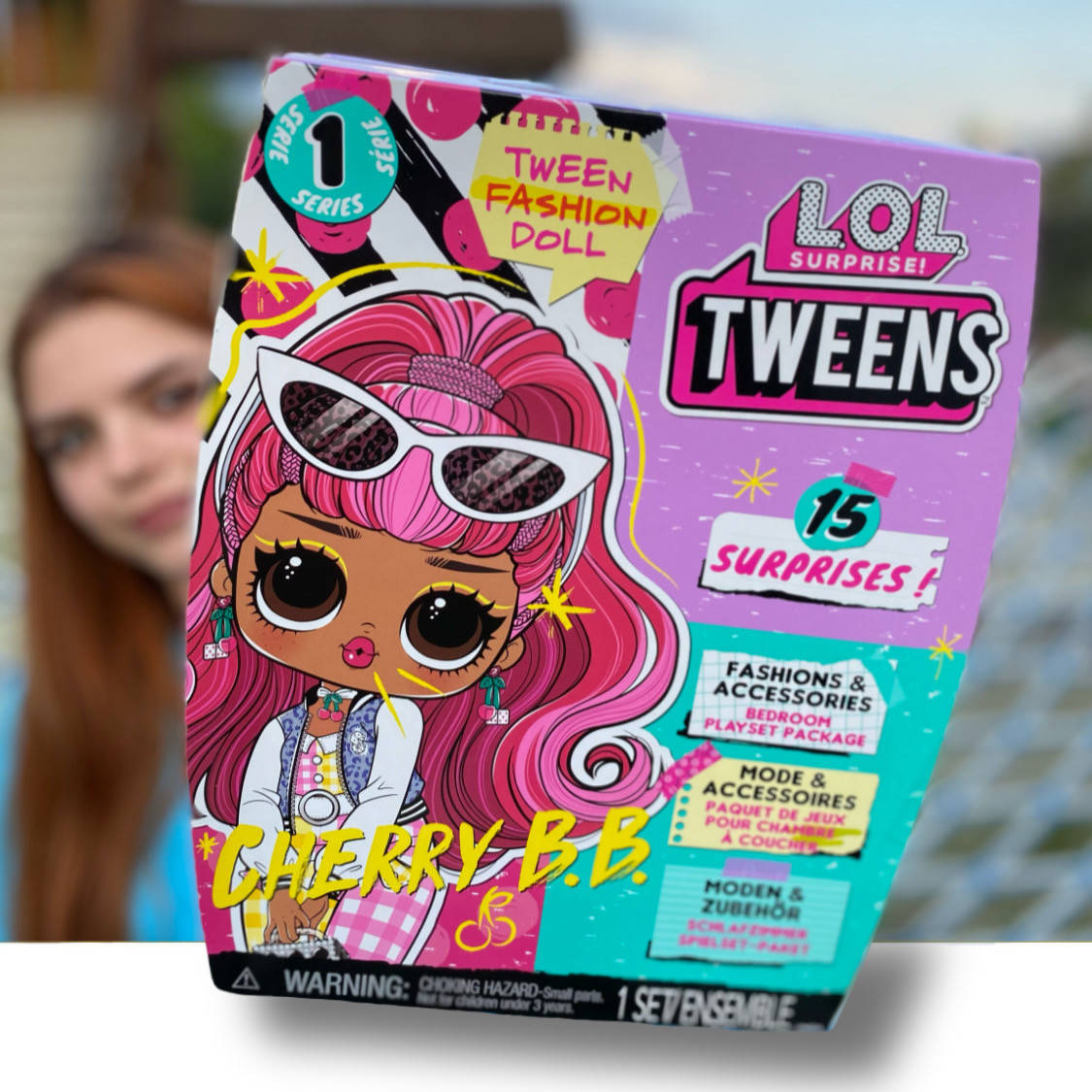 

Оригинальный Игровой набор с куклой ЛОЛ с серии Tweens Черри-Леди (576709C3)