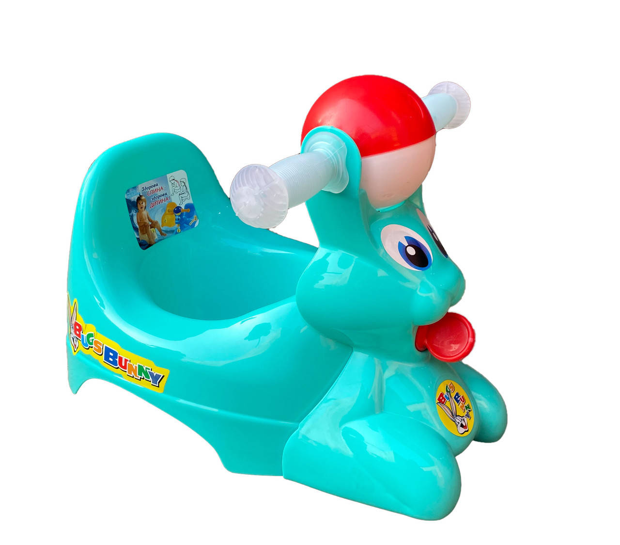 

Горшок детский Зайчик "Bugs Buny" БИРЮЗА Консенсус, Разные цвета