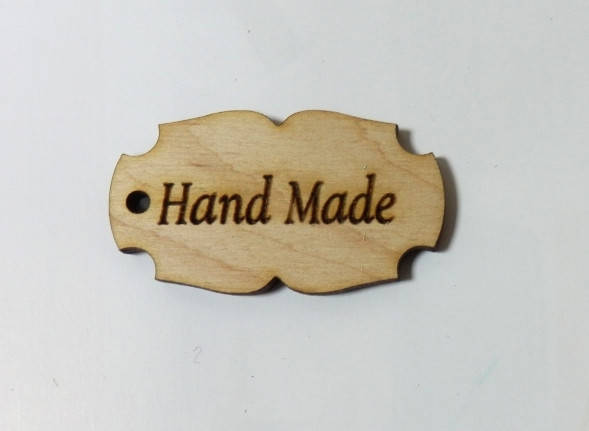 

Бирка "Hand Made" №3, 5см