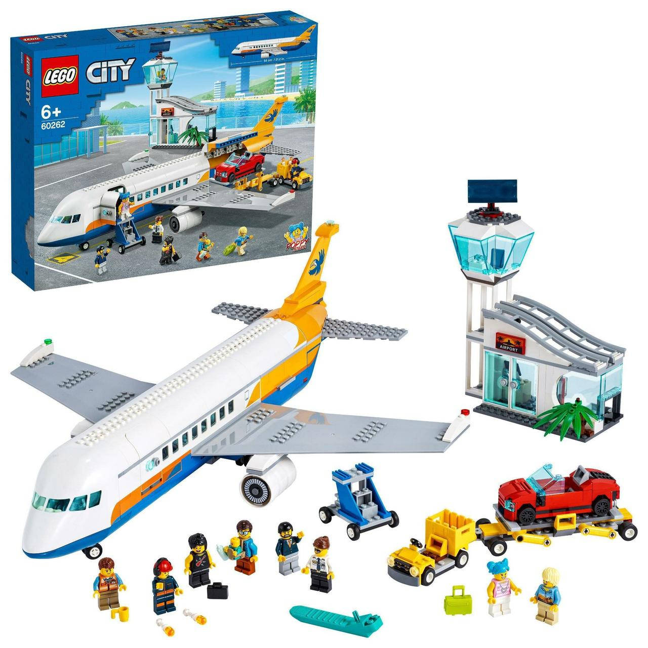 

Конструктор LEGO City Пасажирський літак 60262, Красный