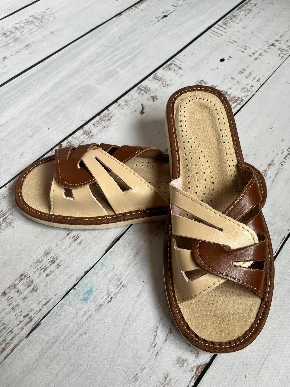 

Тапочки женские, тапочки домашние, тапочки кожаные, тапочки женские кожаные 36-41р, Разные цвета