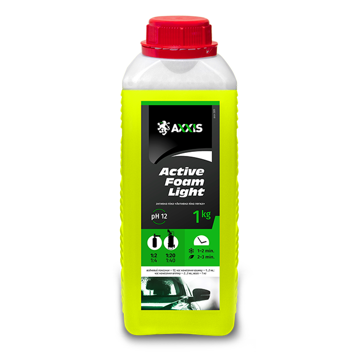 

Активная пена Active Foam Light канистра 1л AXXIS Axx-389