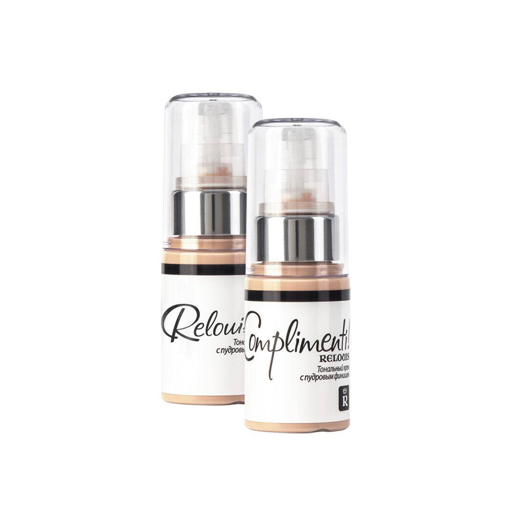 

Тональный крем с пудровым финишем COMPLIMENTI! Relouis