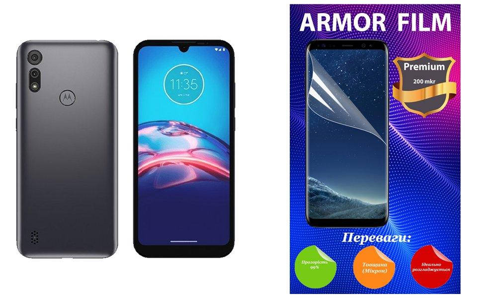 

Полиуретановая пленка Motorola Moto E6i, Armor Premium, Прозрачный