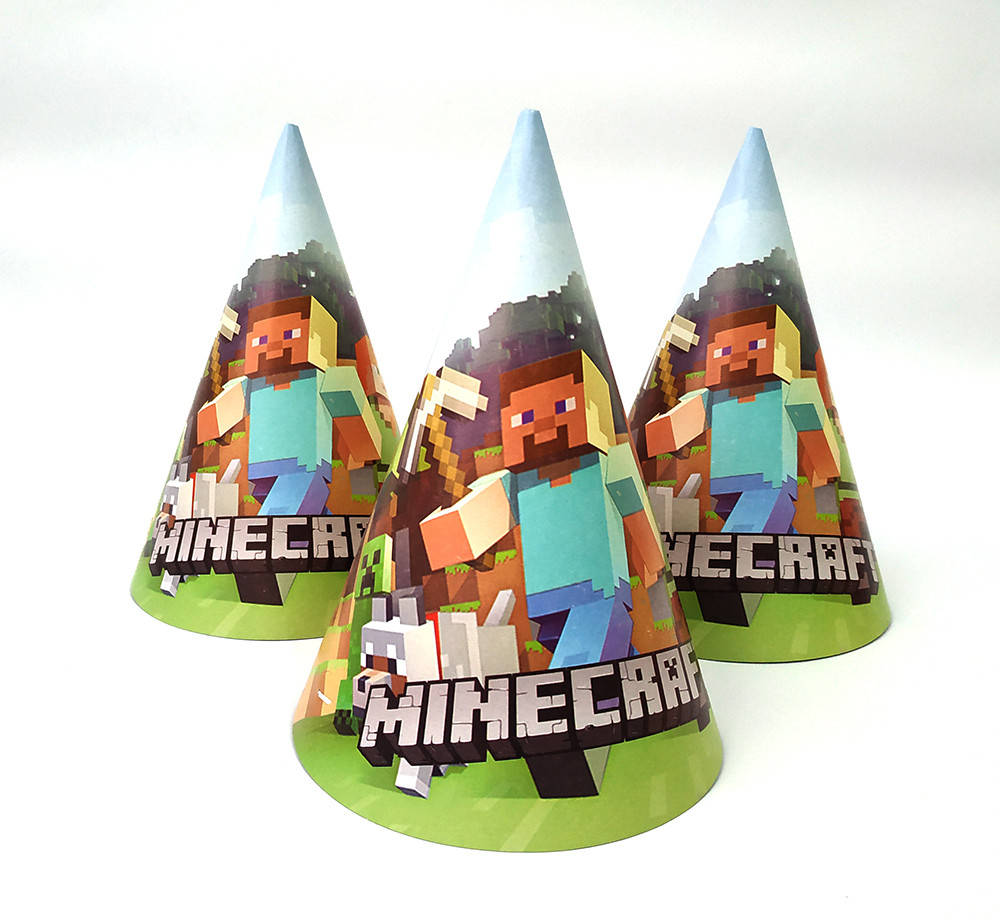 

Колпак праздничный 15 см, " Minecraft " Майнкрафт