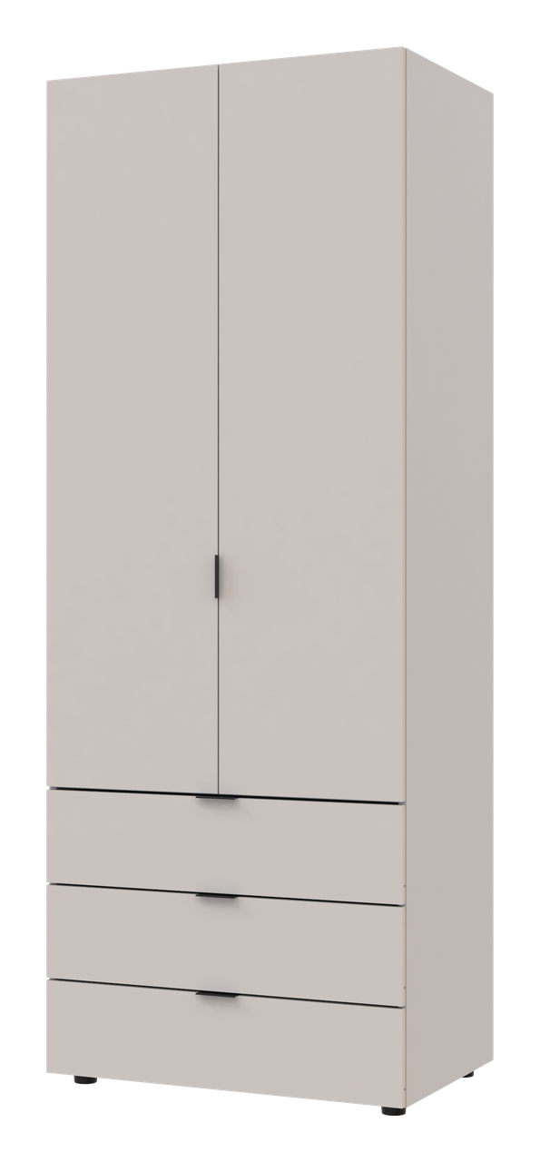 Розпашна Шафа для одягу Doros Гелар Кашемір 2 ДСП 77.5х49.5х203.4 (80737632) 5