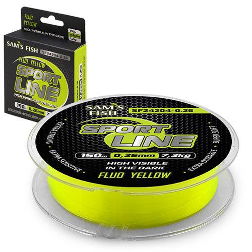 

Волосінь флуоресцентна 150м 0,28мм SF24204