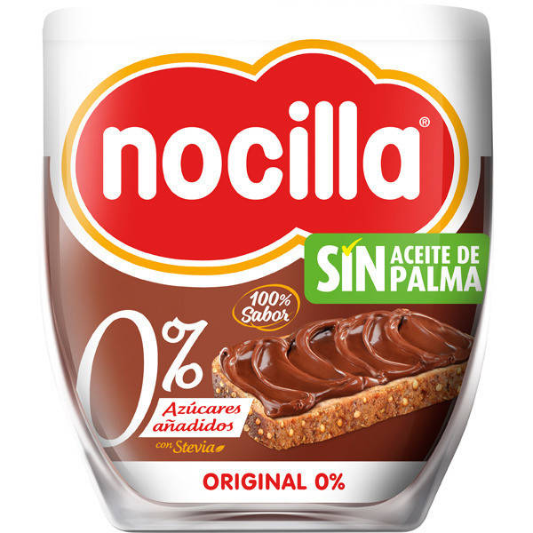 

Шоколадная паста 0% сахара, без глютена, без пальмового масла Nocilla 180г Испания