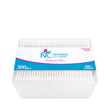 

VPN 022 Ватные палочки Normal Clinic -300 (квадратна коробка)