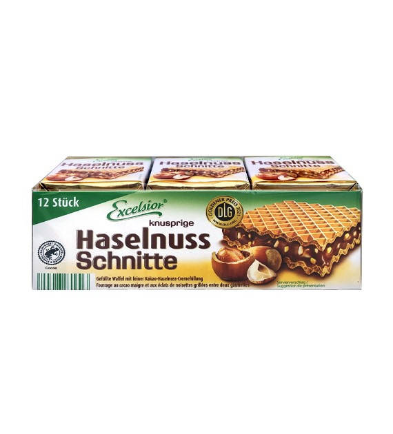

Вафли Excelsior Haselnuss 250g 19/06/2022