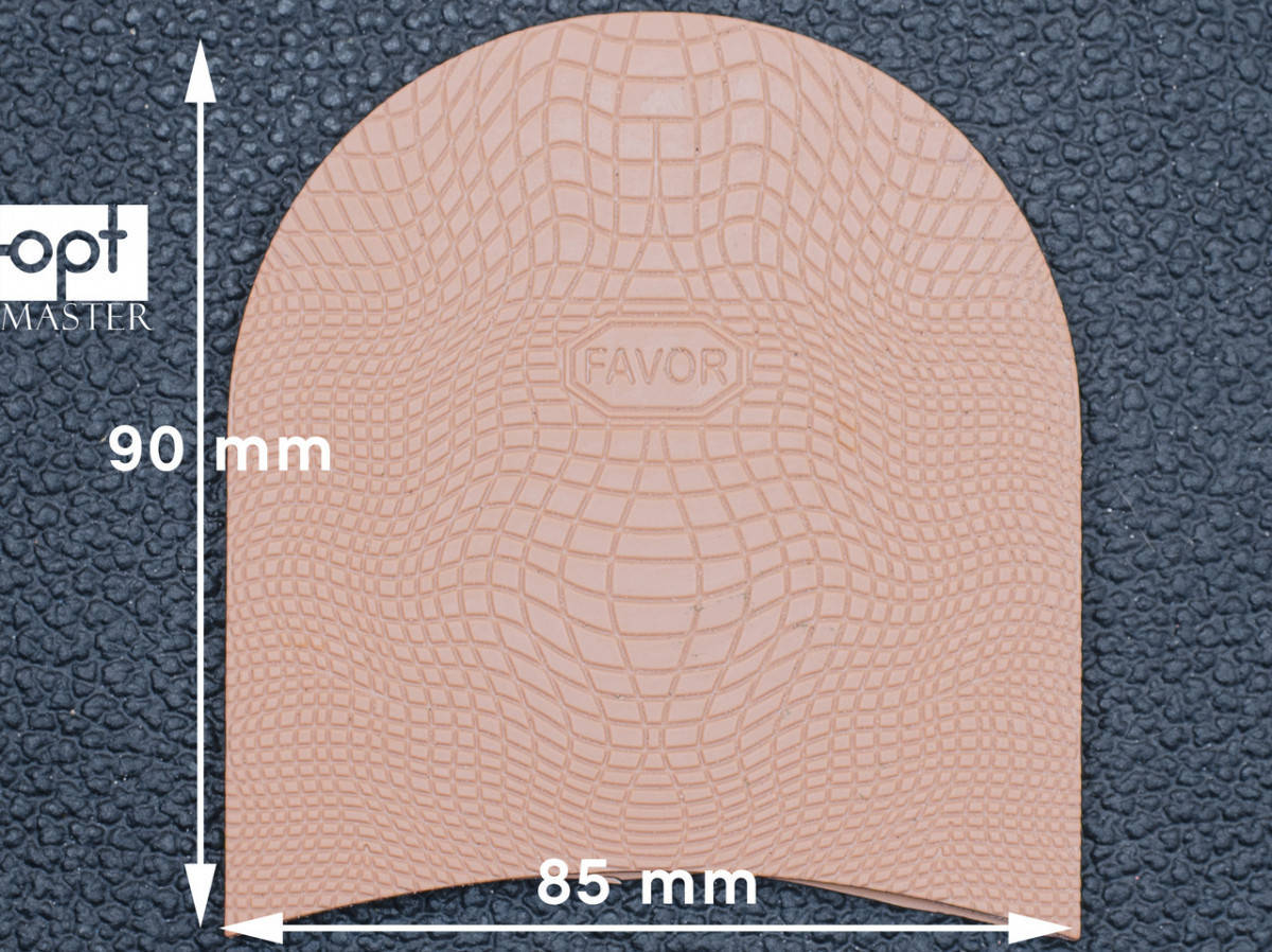 

Набойка резиновая FAVOR-рептилия, т. 6.6 мм, р.средний, цв. бежевый (11)