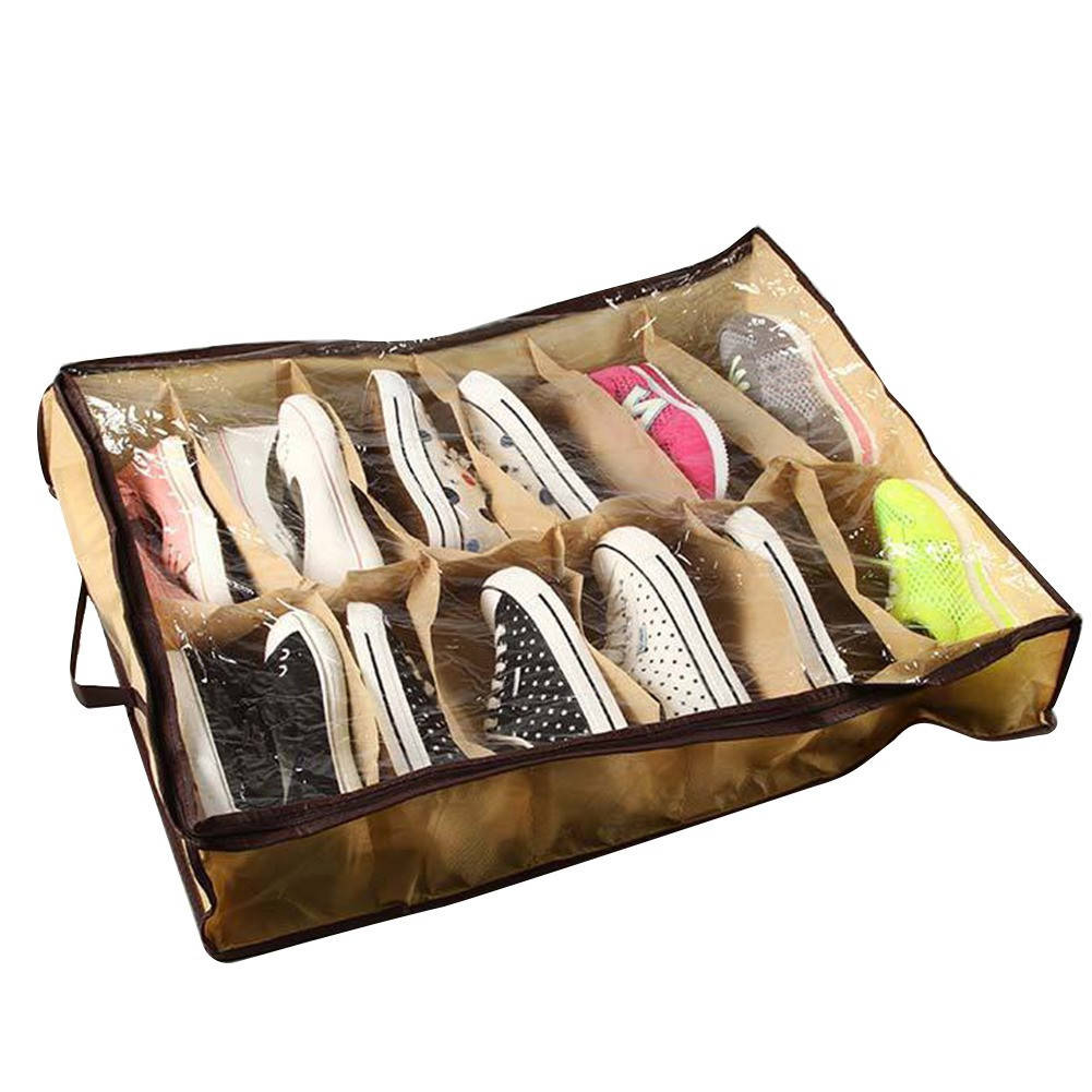 

Органайзер для обуви Shoes Under на 12 пар, Бежевый