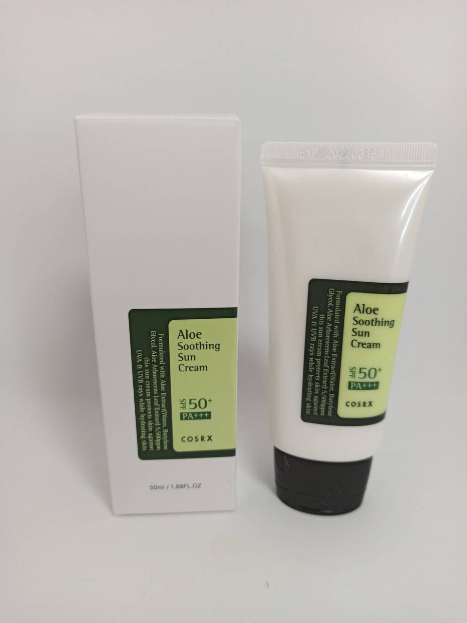 

Солнцезащитный крем с соком алоэ вера Cosrx Aloe Soothing Sun Cream
