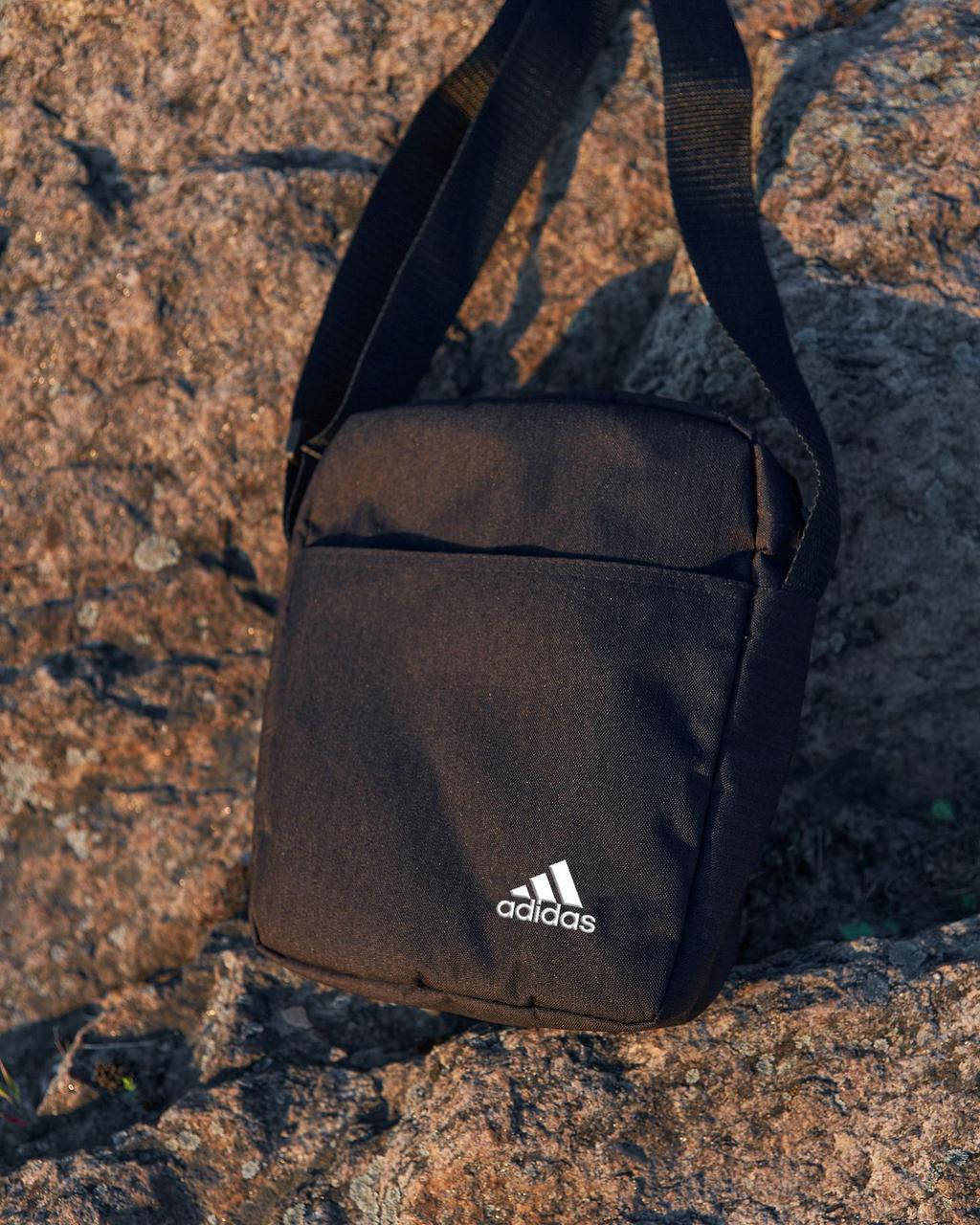 

Барсетка черная Adidas, Черный