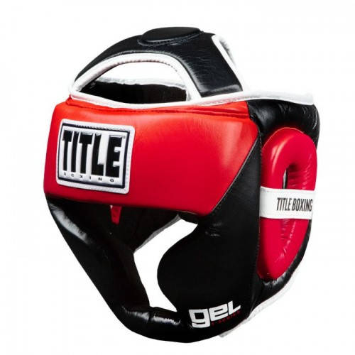 

Оригинальный Шлем TITLE GEL E-Series Full Coverage Headgear - Black/Red