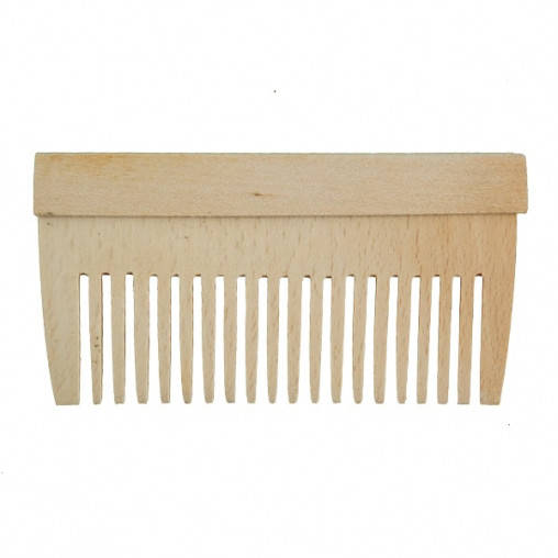

Деревянный гребень для волос | заготовка для декора | под покраску | расческа для декупажа 10 см