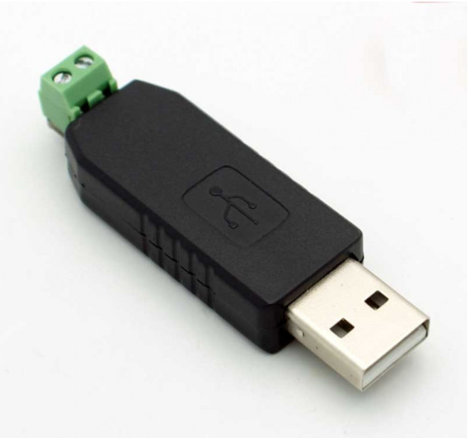 

Переходник USB - RS485 конвертер адаптер, Черный